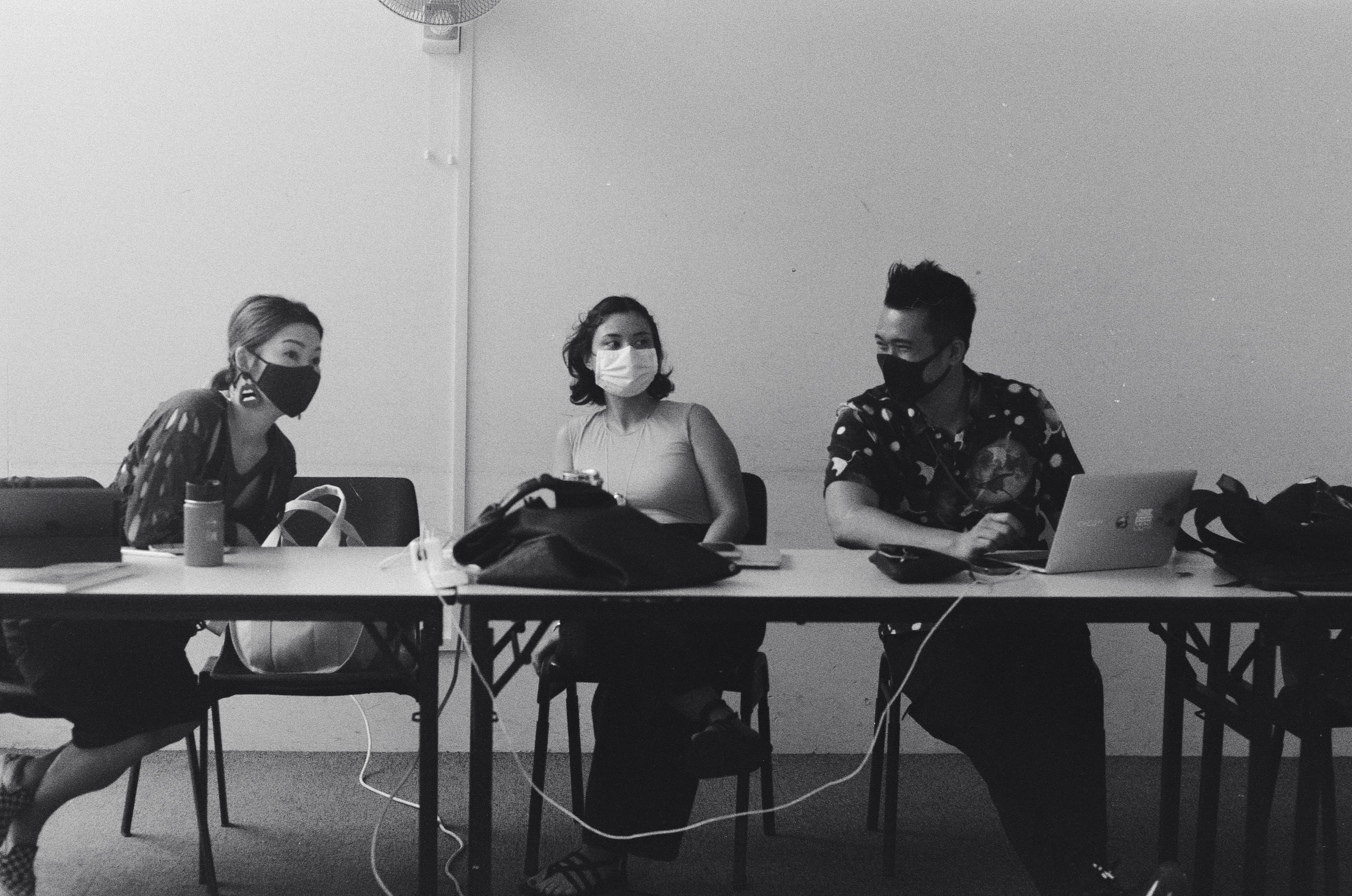 School of Fashion lecturers sit in on the presentations