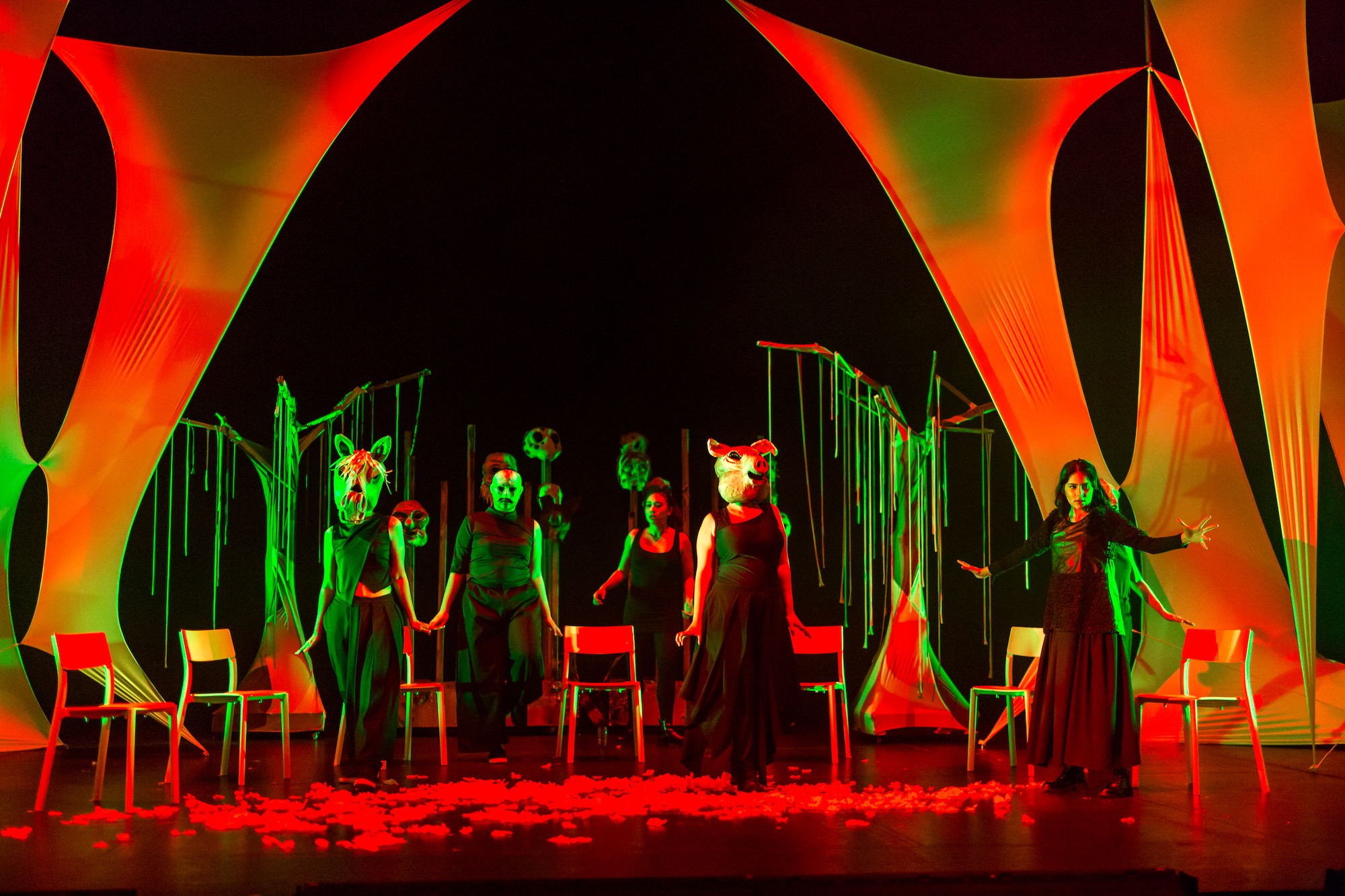 The Skriker (2016), featuring the BA(Hons) Acting students, directed by Natalie Hennedige