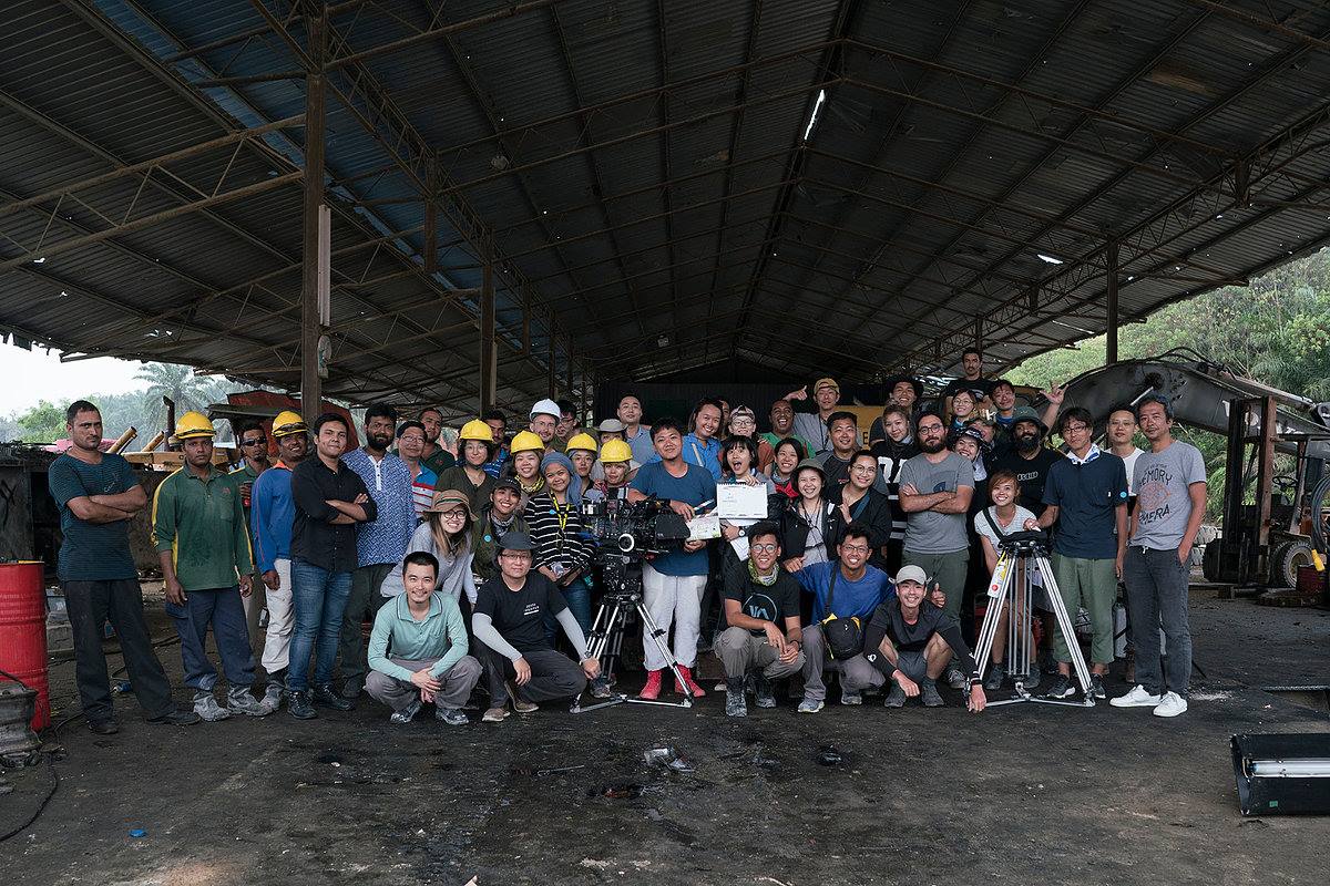 Cast and crew of A Land Imagined