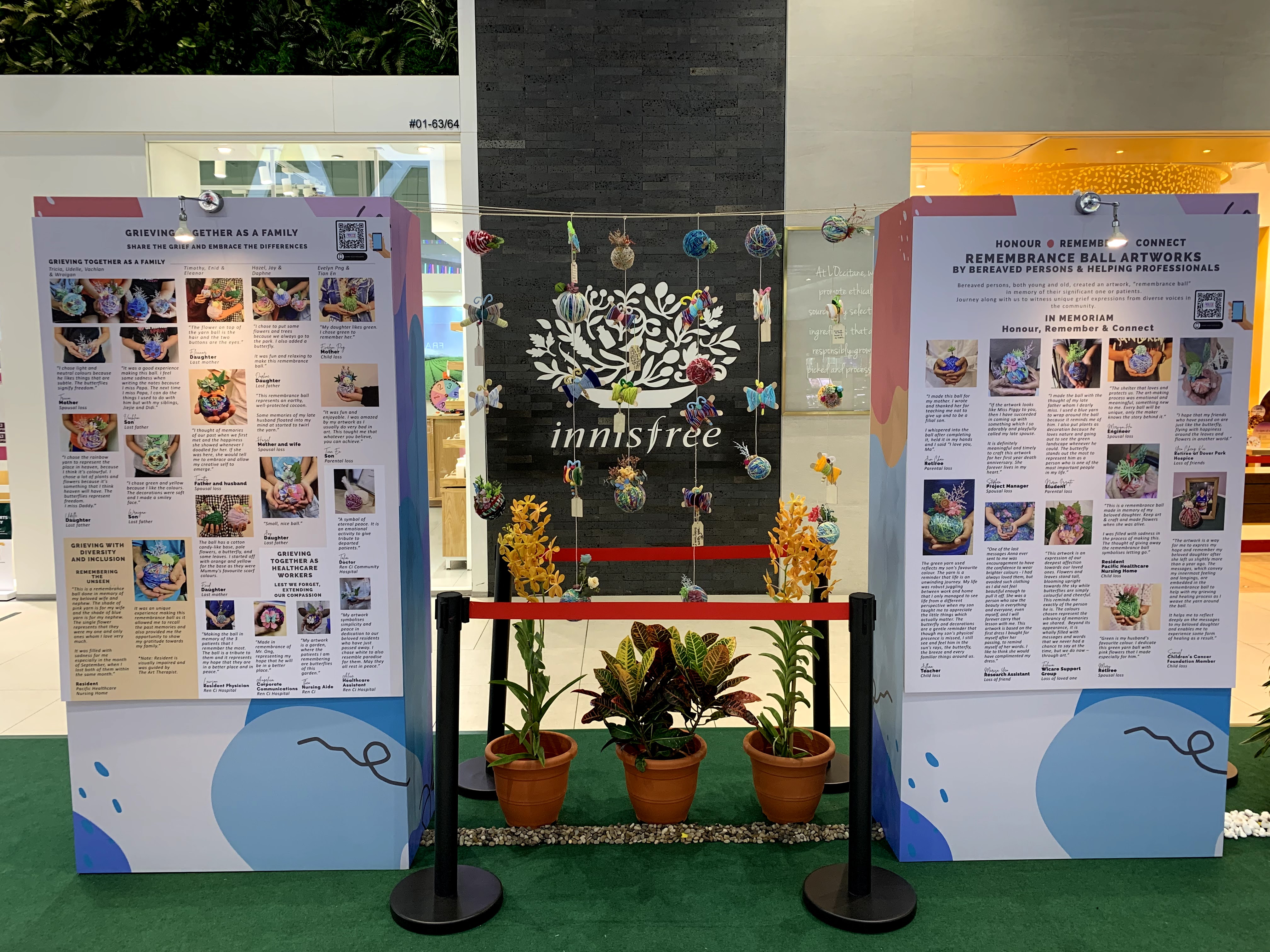 Exhibition text at Tapestries of Grief