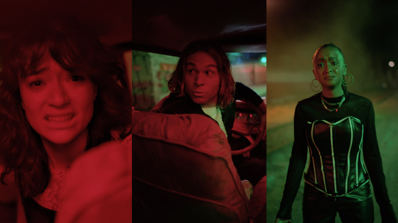 Stills from Tinder Swipe Night