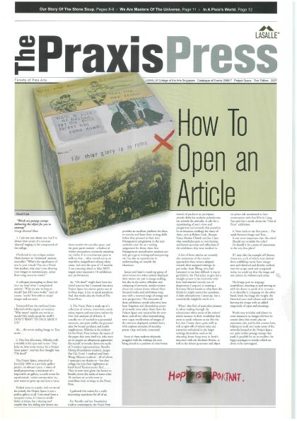 praxis-press-publication