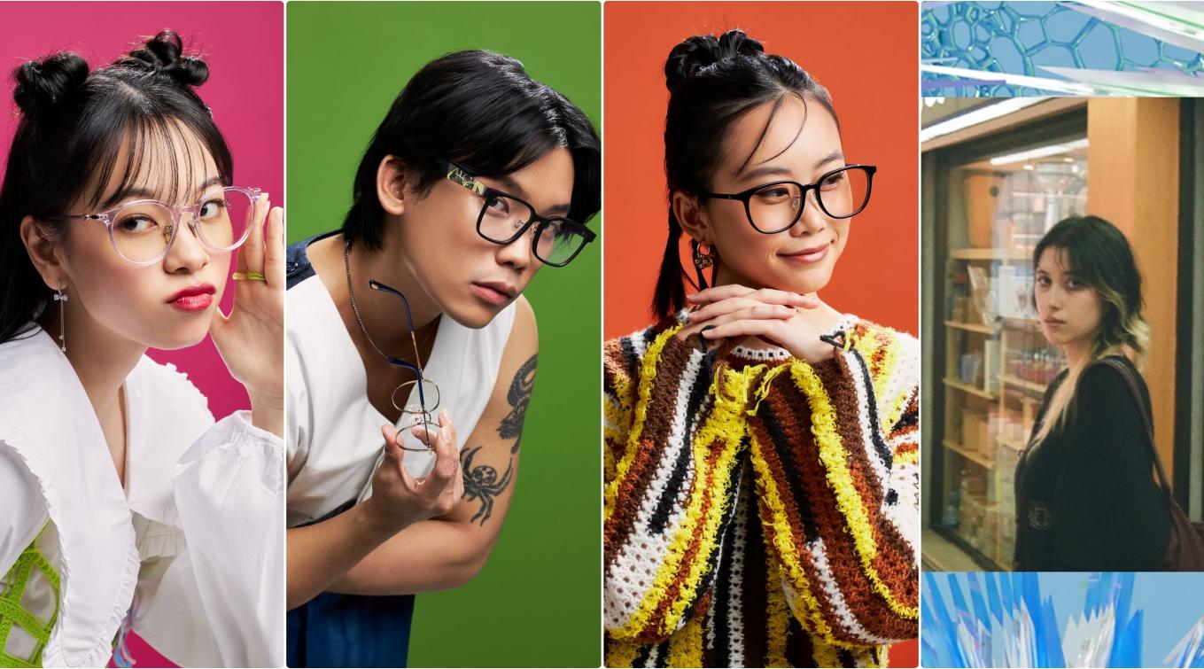 Winners of the Lenskart design competition from the School of Design Communication.